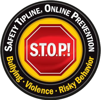 Stop Bullying logo / Safety Tip Line